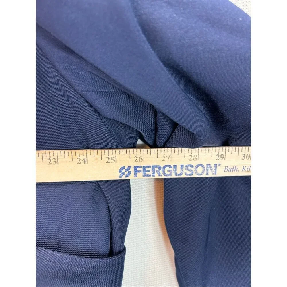 USAF Air Force Topcoat 46 X-Long Neptune Garment Co Navy Trench Coat